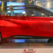 秀出自家设计实力，Perodua 展示Concept X 概念车型。