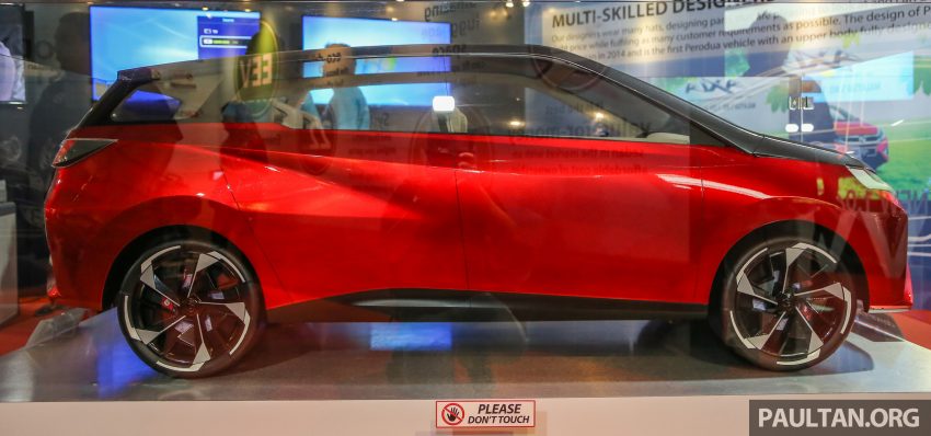 秀出自家设计实力，Perodua 展示Concept X 概念车型。 18388