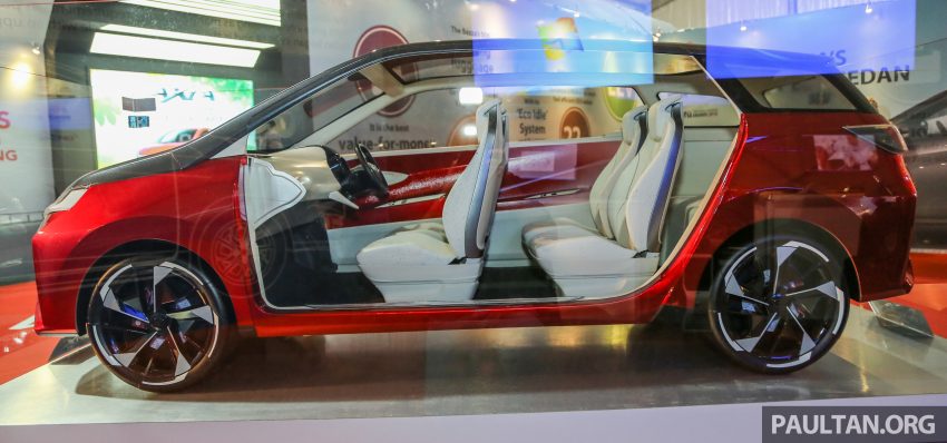 秀出自家设计实力，Perodua 展示Concept X 概念车型。 18389