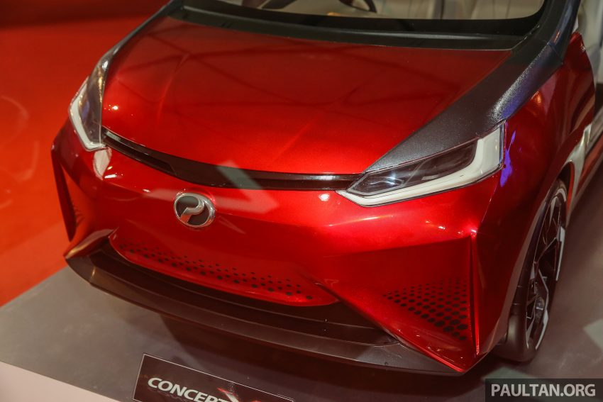 秀出自家设计实力，Perodua 展示Concept X 概念车型。 18390