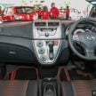 Perodua Myvi 1.5 SE和 Advance增 GearUp套件不加价。