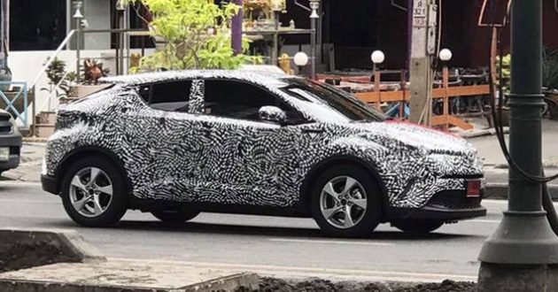 Toyota C-HR 泰国伪装上路测试，预计明年初泰国上市！