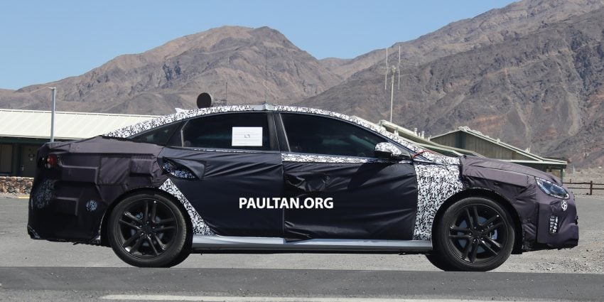 小改款 Hyundai Sonata 草稿图，更多棱角更前卫动感。 20825
