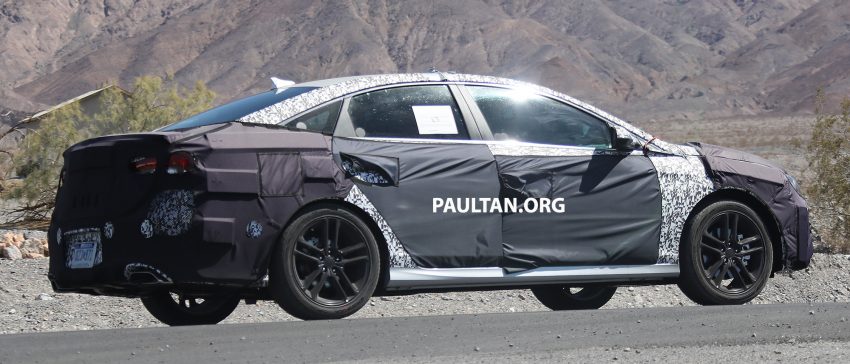 小改款 Hyundai Sonata 草稿图，更多棱角更前卫动感。 20826