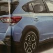 日媒刊登实车照，全新 Subaru XV 下月日内瓦车展发布。