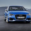 原厂发布 Audi RS3 Hatchback ，下月日内瓦实车首秀！