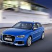 原厂发布 Audi RS3 Hatchback ，下月日内瓦实车首秀！