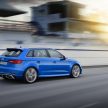 原厂发布 Audi RS3 Hatchback ，下月日内瓦实车首秀！
