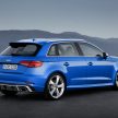 原厂发布 Audi RS3 Hatchback ，下月日内瓦实车首秀！