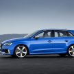 原厂发布 Audi RS3 Hatchback ，下月日内瓦实车首秀！