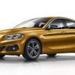 澳媒指 BMW 1 Series Sedan 将登陆该国，遭原厂打脸。