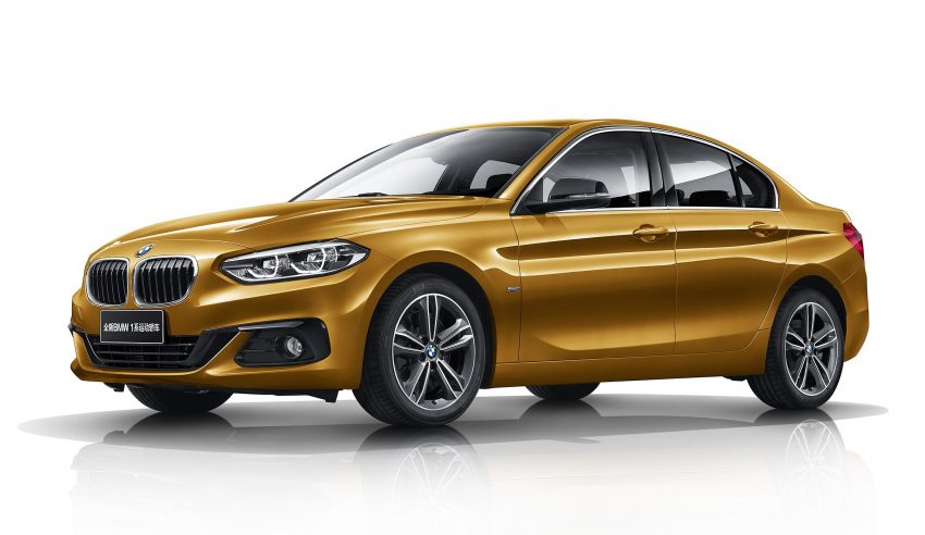 BMW 1 Series Sedan 中国上市，全车系使用前轮驱动。 20782