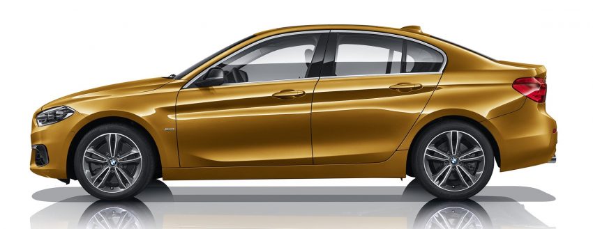 BMW 1 Series Sedan 中国上市，全车系使用前轮驱动。 20783