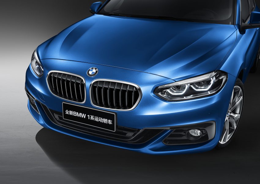 BMW 1 Series Sedan 中国上市，全车系使用前轮驱动。 20787