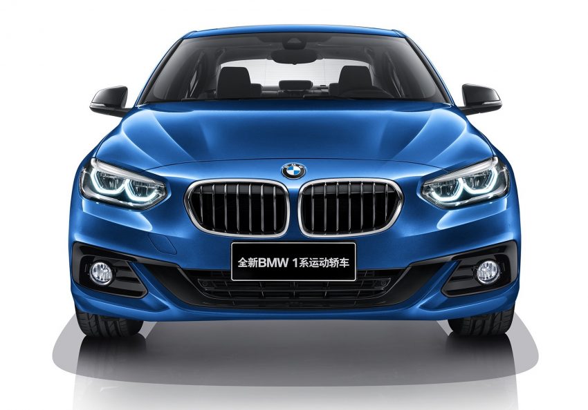 BMW 1 Series Sedan 中国上市，全车系使用前轮驱动。 20788