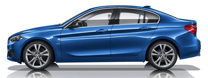 BMW 1 Series Sedan 中国上市，全车系使用前轮驱动。 20792