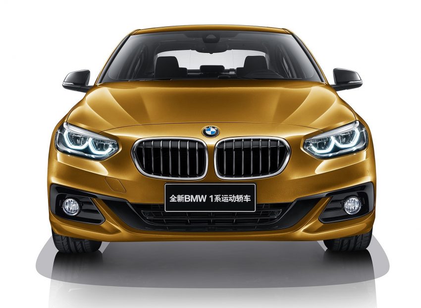 BMW 1 Series Sedan 中国上市，全车系使用前轮驱动。 20799