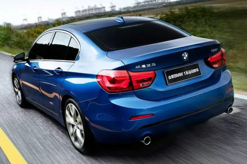 BMW 1 Series Sedan 中国上市，全车系使用前轮驱动。 20784
