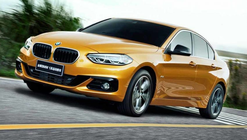 BMW 1 Series Sedan 中国上市，全车系使用前轮驱动。 20786