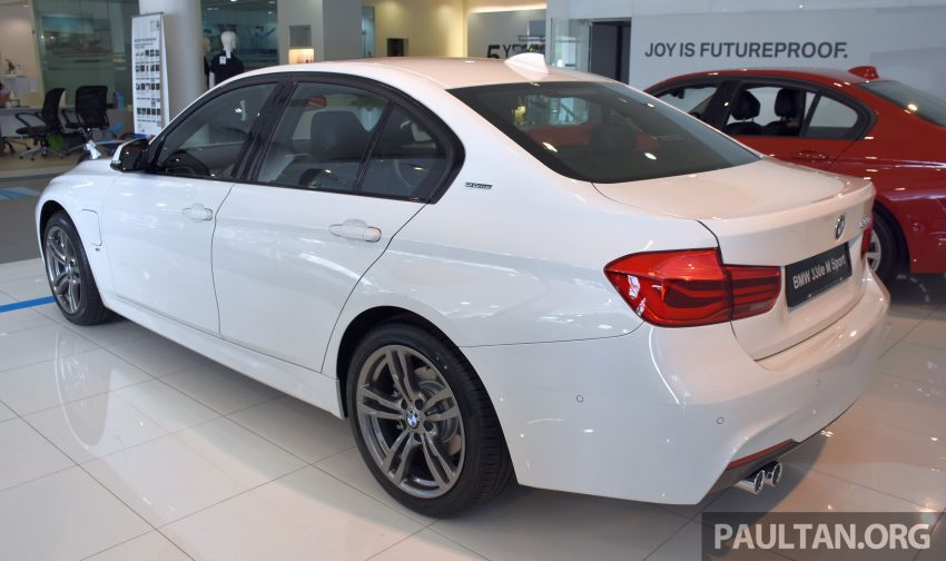BMW 330e M Sport, 运动化外观＋内装套件, RM258k。 18864