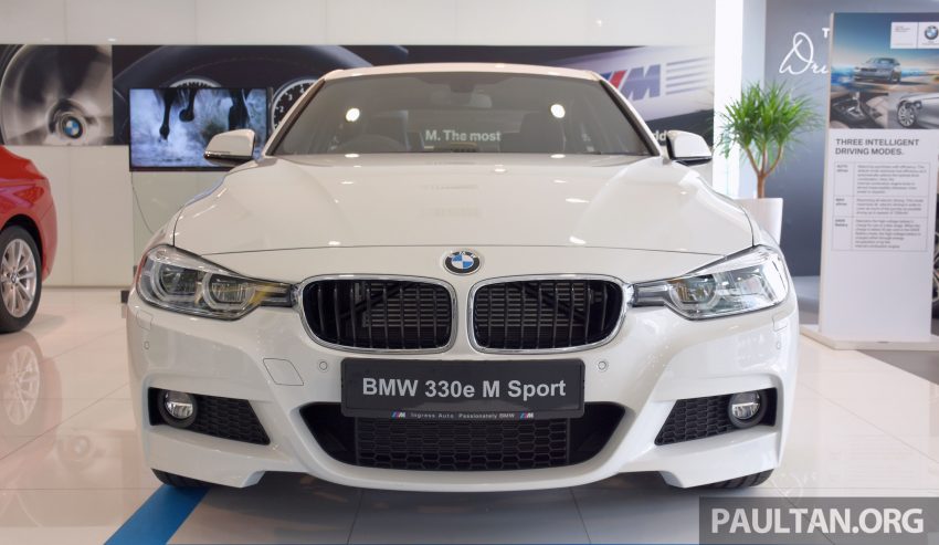 BMW 330e M Sport, 运动化外观＋内装套件, RM258k。 18867