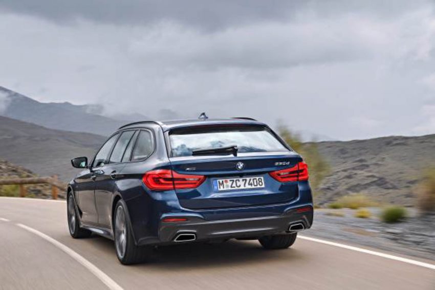 BMW 5 Series Touring 旅行车，下个月日内瓦车展发布。 18924