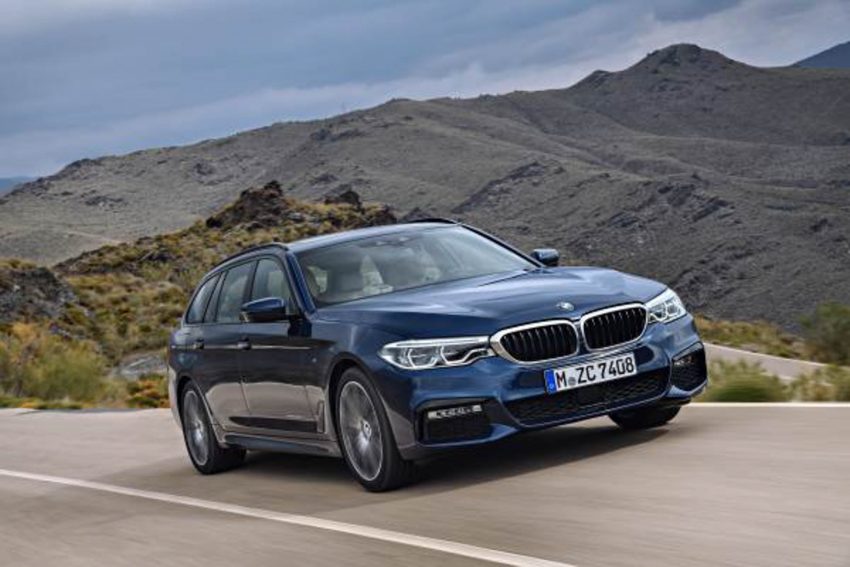 BMW 5 Series Touring 旅行车，下个月日内瓦车展发布。 18927