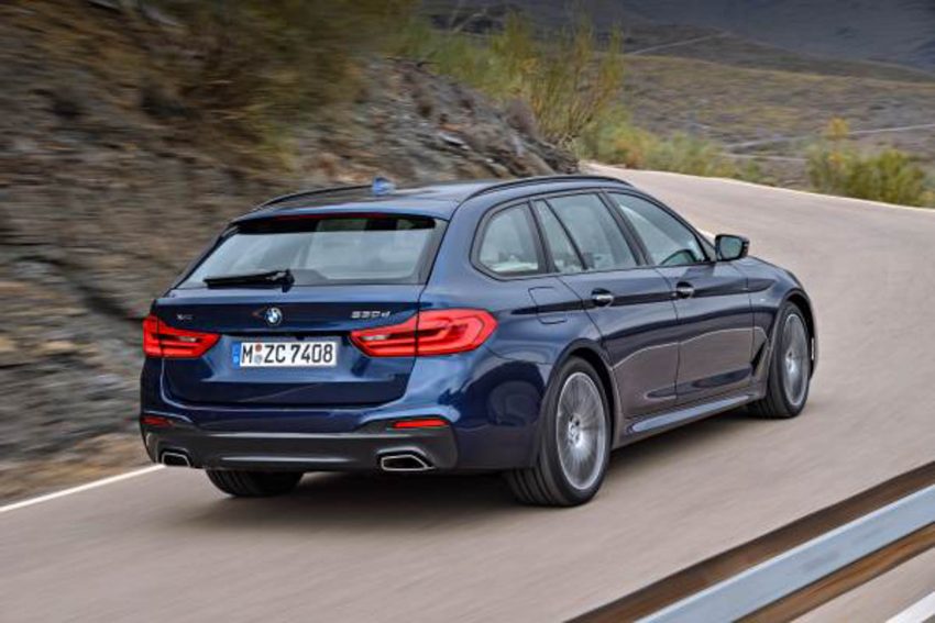 BMW 5 Series Touring 旅行车，下个月日内瓦车展发布。 18935