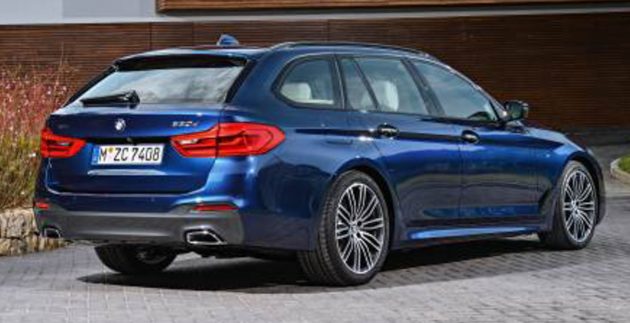 BMW 5 Series Touring 旅行车，下个月日内瓦车展发布。