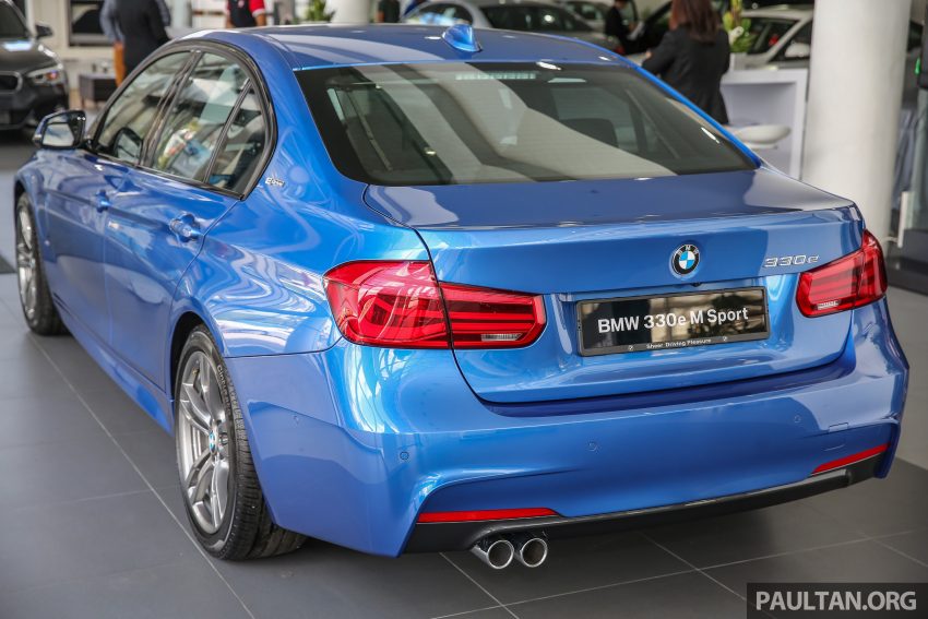 新车图集：BMW 330e M Sport，极富战斗气息的外型！ 19365