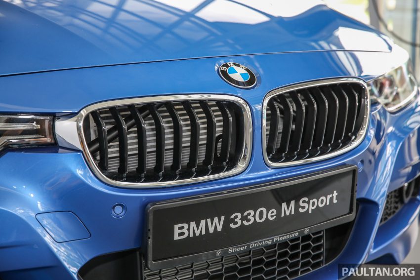 新车图集：BMW 330e M Sport，极富战斗气息的外型！ 19370