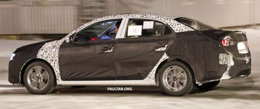 Kia 新车谍照，专为中国市场而开发的入门级Sedan？ 19011