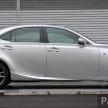 官网释出预告照，小改款 Lexus IS 近日内即将本地上市。