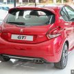Peugeot 208 GTi 小改款本地正式发布，售价RM144k。