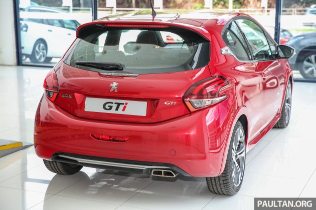 Peugeot 208 GTi 小改款本地正式发布，售价RM144k。