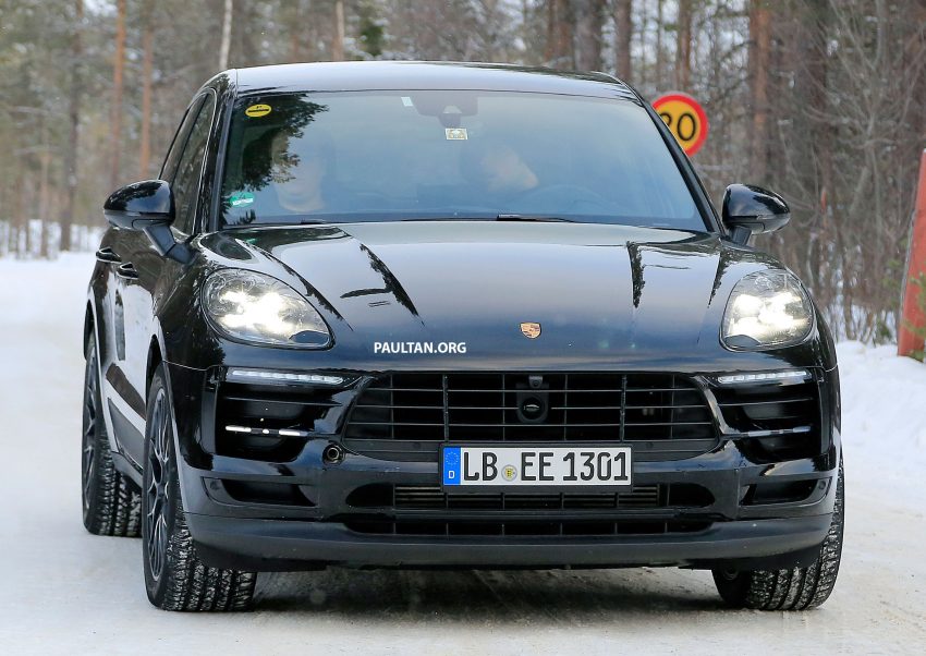 小改款 Porsche Macan 雪地测试谍照曝光，即将发布。 19198