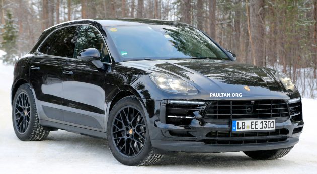 小改款 Porsche Macan 雪地测试谍照曝光，即将发布。
