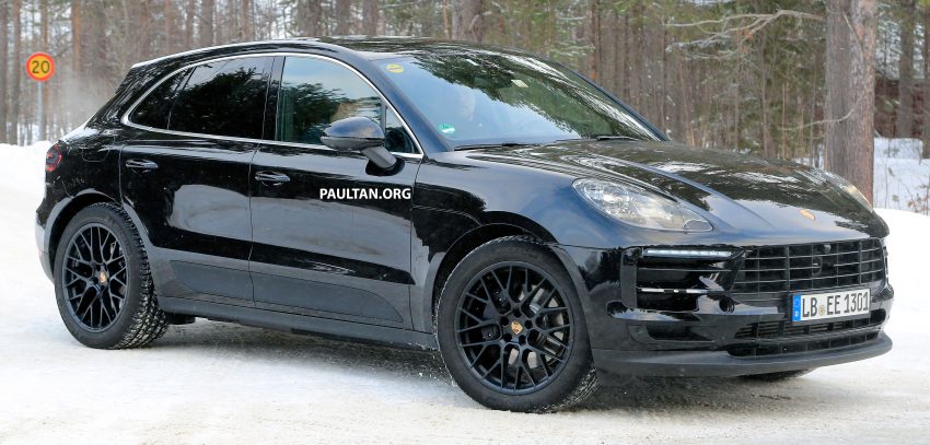 小改款 Porsche Macan 雪地测试谍照曝光，即将发布。 19201