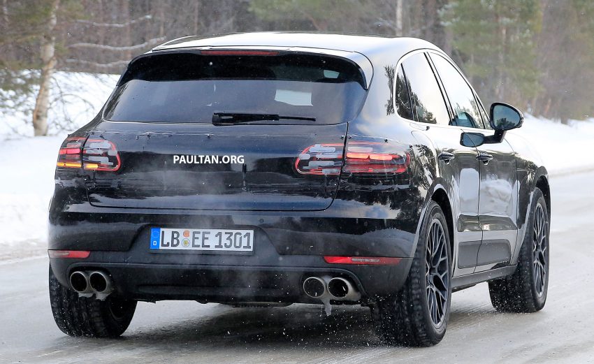 小改款 Porsche Macan 雪地测试谍照曝光，即将发布。 19205