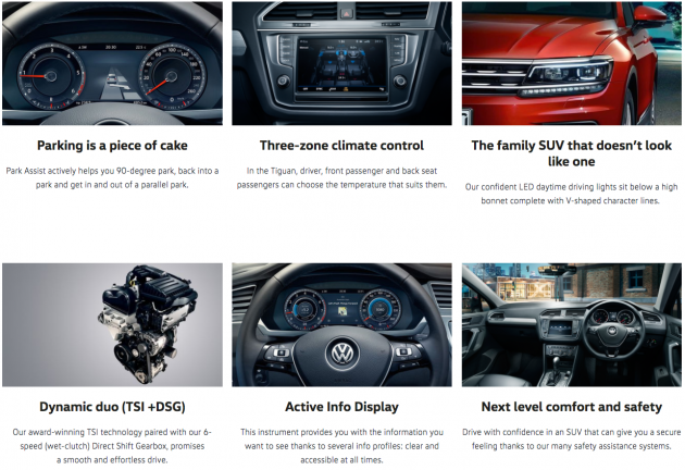 原厂官网发布消息，全新 Volkswagen Tiguan 即将上市。