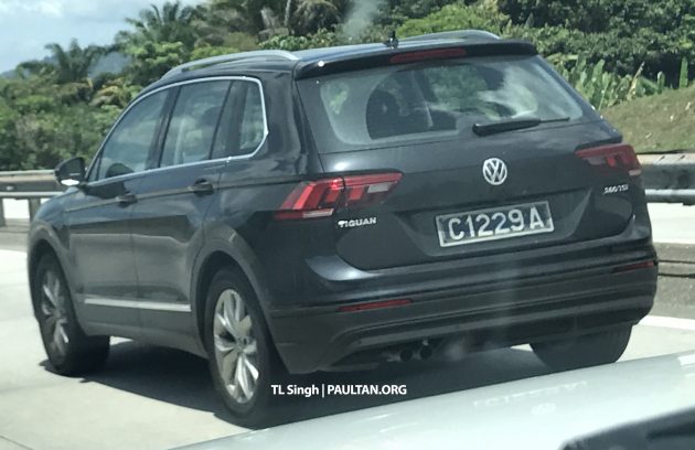 上市前最后准备？Volkswagen Tiguan 再被捕获测试照。