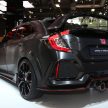 全新 Honda Civic Type R，发布前实车照网上流传。