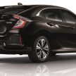 Honda Civic Hatchback 泰国上市，统一涡轮引擎+CVT。