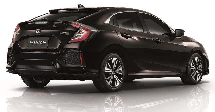 Honda Civic Hatchback 泰国上市，统一涡轮引擎+CVT。 21868