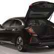 Honda Civic Hatchback 泰国上市，统一涡轮引擎+CVT。