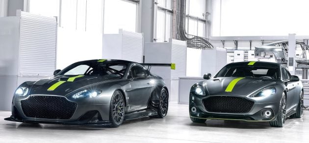 Aston Martin 将旗下 AMR 赛车部门独立成子品牌，专注发展赛道车型，推出 Rapide AMR 和 Vantage AMR Pro。