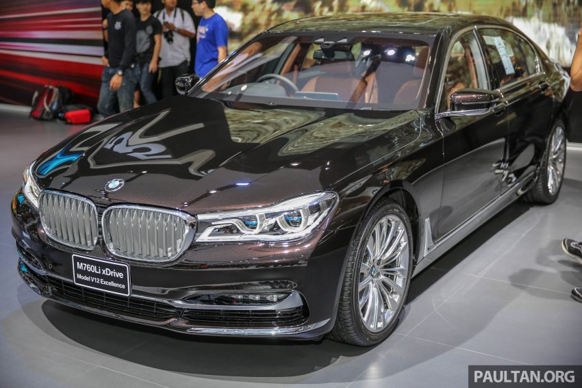 曼谷车展：BMW M760Li xDrive，超强性能的豪华旗舰。 23800