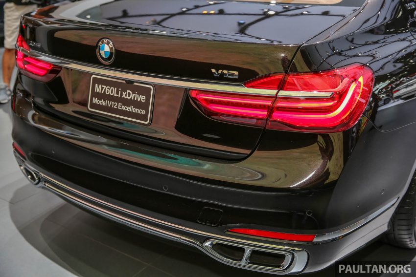 曼谷车展：BMW M760Li xDrive，超强性能的豪华旗舰。 23814