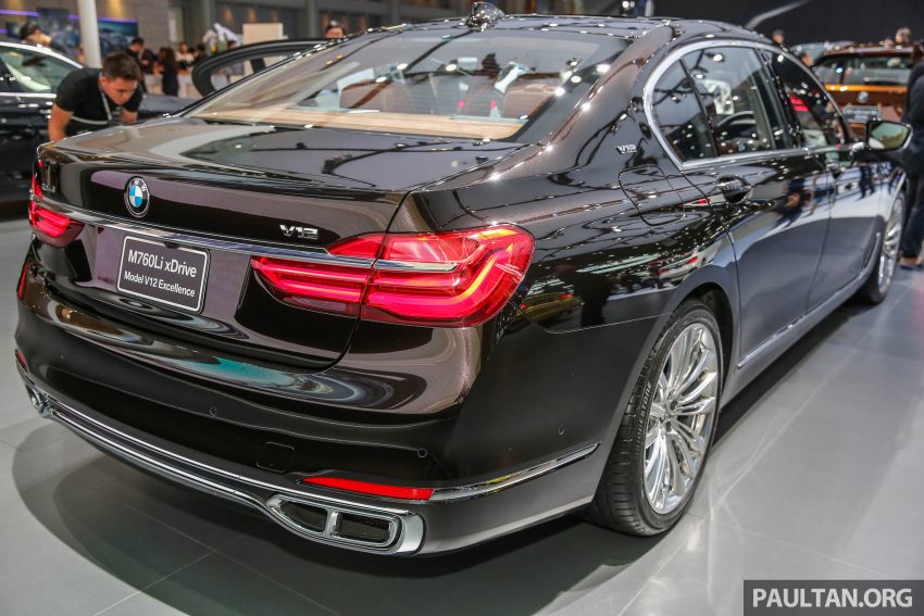 曼谷车展：BMW M760Li xDrive，超强性能的豪华旗舰。 23801