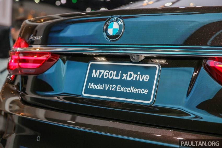曼谷车展：BMW M760Li xDrive，超强性能的豪华旗舰。 23817